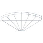 OBO BETTERMANN - Grb 90 540 Ft Curva 90 Passerella Grm 55x400 Acciaio Zincato Caldo Immersione.