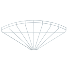 OBO BETTERMANN - Curva 90° passerella grigliata 55x500 acciaio zincato a caldo per immersione.