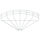 OBO BETTERMANN - Grb 90 140 G curva 90 passerella grigliata 105x400 acciaio zincato galvanicamente.