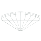 OBO BETTERMANN - Grb 90 160 G curva passerella grigliata 105x600 acciaio zincato galvanicamente.