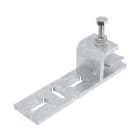 OBO BETTERMANN - Dispositivo di fissaggio zincato per supporti spessore max 28mm 153x40x44mm.