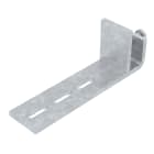 OBO BETTERMANN - Dispositivo di fissaggio BFK 166 58 20 per spessori fino a 20 mm in acciaio zincato a caldo per immersione.