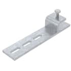 OBO BETTERMANN - BFK 187 33 Dispositivo Fissaggio per massimo supporto spessore 20mm in Acciaio Zincato a Caldo per immersione.