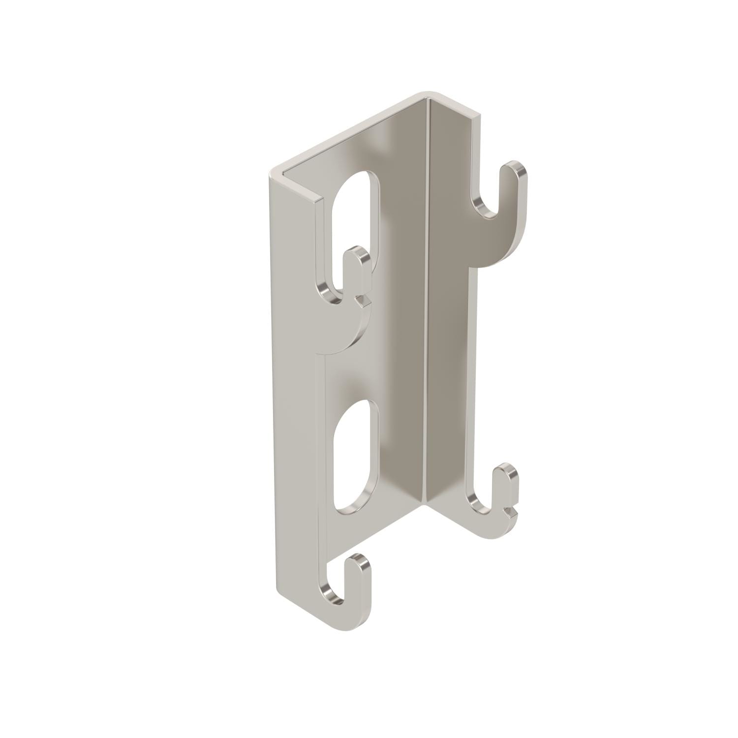 OBO BETTERMANN - Gancio profilo per passerella grigliata G 55x25x15 Acciaio, INOX A2 1.4301 non trattato con ulteriore trattamento per G-GRM-R75 A2 Profilo con Ganci.