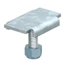 OBO BETTERMANN - KS 23 35 Morsetto di fissaggio per passerella grigliata M6x20 Acciaio zincato a caldo per immersione.