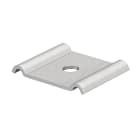 OBO BETTERMANN - Morsetto di fissaggio 60x40 Acciaio INOX A4 1.4404 non trattato con vite a testa cilindrica.