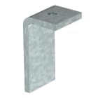 OBO BETTERMANN - Angolo di saldatura 50x25x4 in acciaio zincato a caldo per immersione.