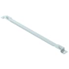 OBO BETTERMANN - Staffa distanziatrice per passerella grigliata B600mm in acciaio zincato continuo DBLG 20 600 FS.