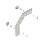 OBO BETTERMANN - Angolare montaggio 90° per passerella grigliata C 170x170 Acciaio, INOX A2 1.4301 non trattato, ulteriore trattamento. MW 90 SL17 A2 ANGOLARE MONTAGGIO 90.