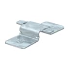 OBO BETTERMANN - Connettore Quick per passerella grigliata diametro 4,8mm in Acciaio zincato a nastro Double Dip, zinco/alluminio.