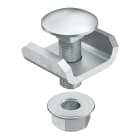 OBO BETTERMANN - Connettore a U per passerella grigliata 24x28x30 in acciaio zincato galvanicamente.