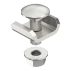 OBO BETTERMANN - Connettore a U per passerella grigliata in Acciaio INOX A2 1.4301, dimensioni 24x28x30, non trattato con ulteriore trattamento.