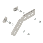 OBO BETTERMANN - Angolare montaggio 45° per passerella grigliata C 178x103 Acciaio, INOX A2 1.4301 non trattato, ulteriore trattamento. MW 45 SL10 A2 ANGOLARE MONTAGGIO 45.