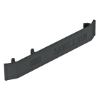 OBO BETTERMANN - Targhetta identificazione per passerella grigliate V4A 127x18 Poliammide grigio traffico RAL 7043.