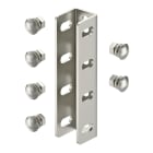 OBO BETTERMANN - Giunto per profilato a U con bulloni 190x44 Acciaio, INOX A4 1.4571 non trattato, ulteriore trattamento.