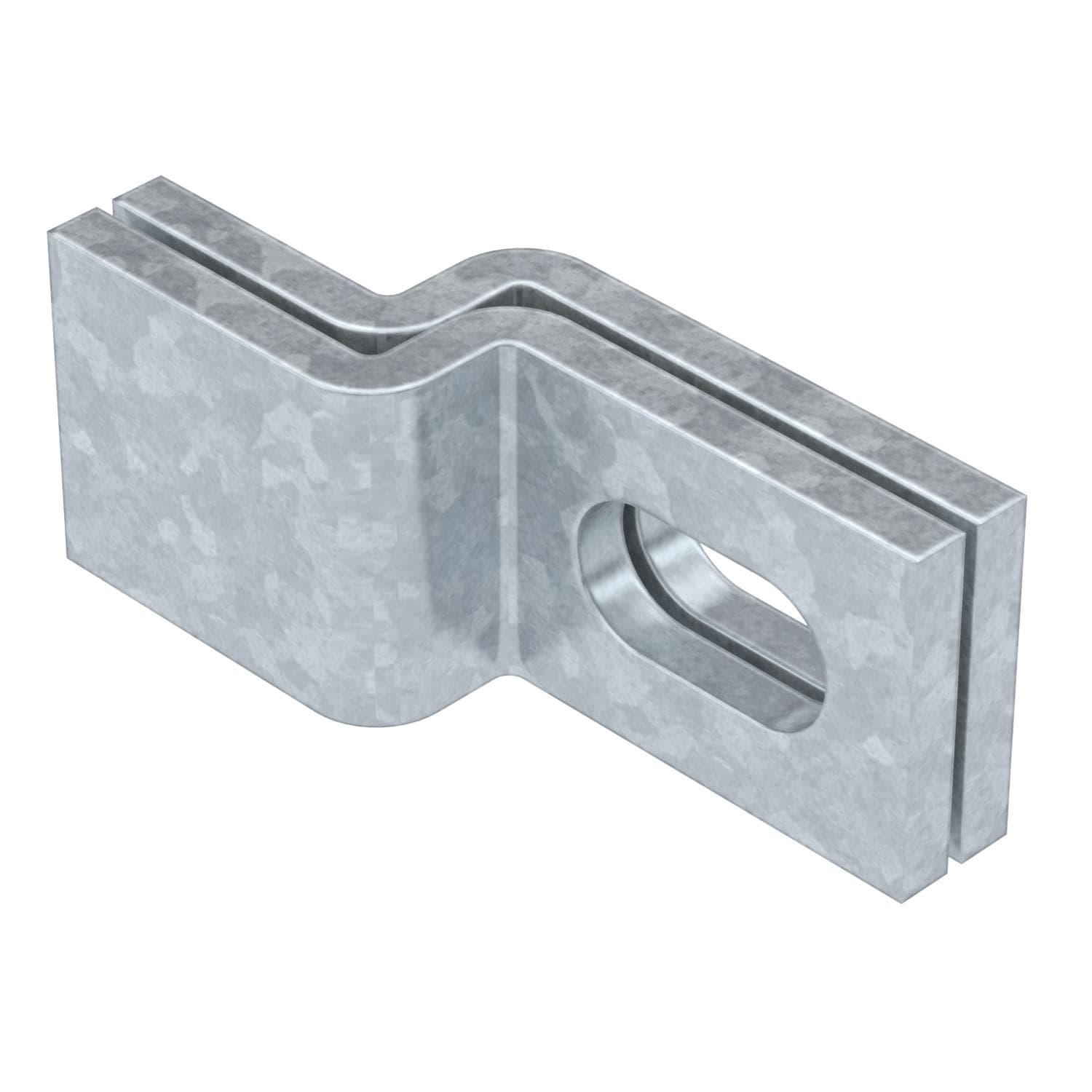 OBO BETTERMANN - Staffa a parete per fissaggio scaletta in acciaio zincato a caldo per immersione WB 30 75 FT.