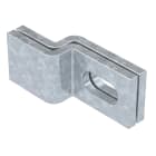 OBO BETTERMANN - Staffa a parete per fissaggio scaletta in acciaio zincato a caldo per immersione WB 30 75 FT.