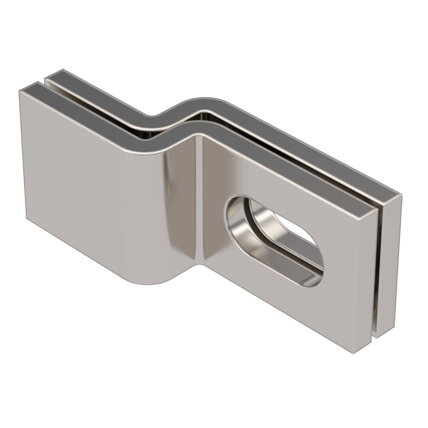 OBO BETTERMANN - Staffa a parete per fissaggio scaletta in acciaio inox A2 1.4301 non trattato, con ulteriore trattamento.