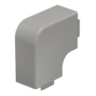 OBO BETTERMANN - Coperchio angolo piano 40x60mm Polivinilcloruro grigio pietra RAL 7030 WDHF40060GR.