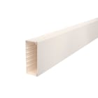 OBO BETTERMANN - Canale portacavi parete con base preforata 60x150x2000 Polivinilcloruro bianco crema RAL 9001.