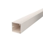 OBO BETTERMANN - Canale portacavi parete con base preforata 60x60x2000 Polivinilcloruro bianco crema RAL 9001.