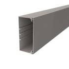 OBO BETTERMANN - Canale portacavi parete base preforata 60x130x2000 Polivinilcloruro grigio pietra RAL 7030 WD60130GR.