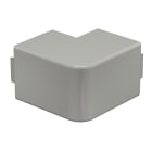 OBO BETTERMANN - Coperchio angolare esterno 60x60mm in Polivinilcloruro grigio pietra RAL 7030 WD HA60060GR.