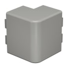 OBO BETTERMANN - Coperchio angolare esterno 60x110mm in Polivinilcloruro grigio pietra RAL 7030 WD HA60110GR.