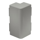 OBO BETTERMANN - Coperchio angolare esterno 60x210mm in Polivinilcloruro grigio pietra RAL 7030 WDHA60210GR.
