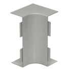 OBO BETTERMANN - Coperchio angolo interno 60x210mm in Polivinilcloruro grigio pietra RAL 7030 WD HI60210GR.