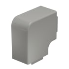 OBO BETTERMANN - Coperchio angolo piano 60x90mm Polivinilcloruro grigio pietra RAL 7030 WDHF60090GR.
