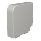 OBO BETTERMANN - Coperchio angolo piano 60x210mm in Polivinilcloruro grigio pietra RAL 7030 WDHF60210GR.