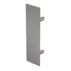 OBO BETTERMANN - Elemento terminale 60x210mm in Polivinilcloruro grigio pietra RAL 7030.