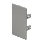 OBO BETTERMANN - Elemento terminale 60x110mm in Polivinilcloruro grigio pietra RAL 7030 WD HE60110GR.