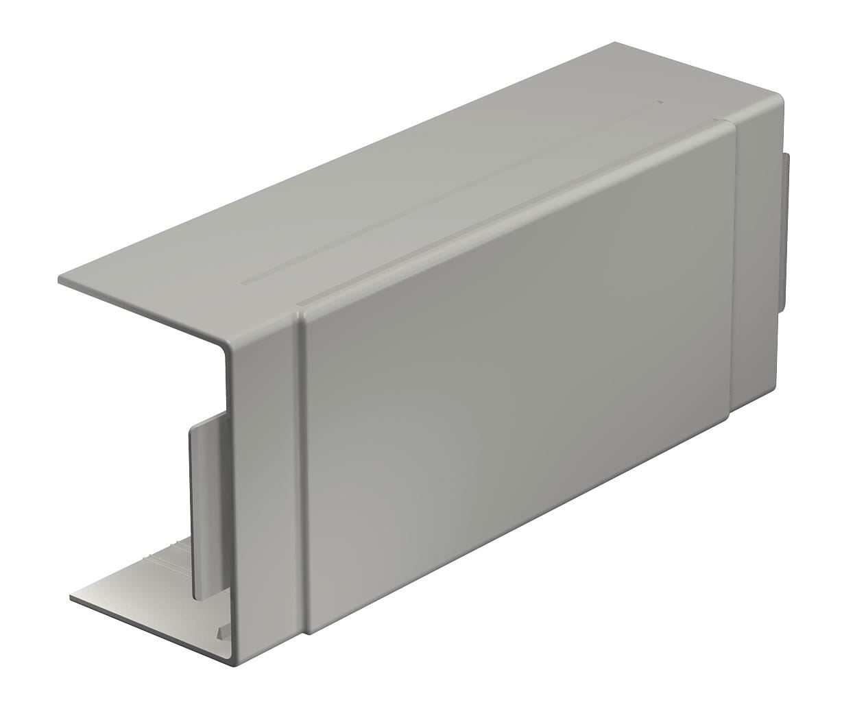 OBO BETTERMANN - Coperchio derivazione a T 60x90mm in Polivinilcloruro grigio pietra RAL 7030 WD HK60090GR.