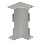 OBO BETTERMANN - Coperchio angolo interno 60x230mm in Polivinilcloruro grigio pietra RAL 7030 WD HI60230GR.