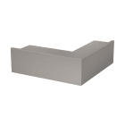 OBO BETTERMANN - Angolo esterno 348x130x100 in polivinilcloruro grigio pietra RAL 7030 WDK A100130GR.