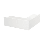OBO BETTERMANN - Angolo esterno 348x130x100 in Polivinilcloruro bianco traffico RAL 9016.