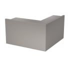 OBO BETTERMANN - Angolo esterno 348x230x100 in polivinilcloruro grigio pietra RAL 7030 WDK A100230GR.