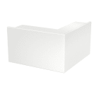 OBO BETTERMANN - Angolo esterno 348x230x100 in Polivinilcloruro bianco RAL 9010 per installazioni esterne.