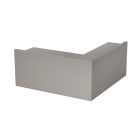 OBO BETTERMANN - Angolo esterno 250x170x80 in polivinilcloruro grigio pietra RAL 7030 WDK A80170GR.
