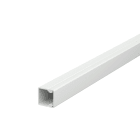 OBO BETTERMANN - Canale portacavi parete base preforata 15x15x2000 Polivinilcloruro grigio chiaro RAL 7035.