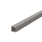 OBO BETTERMANN - Canale portacavi parete base preforata 15x15x2000 Polivinilcloruro grigio pietra RAL 7030 WD15015GR.