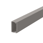 OBO BETTERMANN - Canale portacavi parete base preforata 15x30x2000 Polivinilcloruro grigio pietra RAL 7030 WD15030GR.