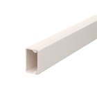 OBO BETTERMANN - Canale portacavi parete base preforata 15x30x2000 Polivinilcloruro bianco crema RAL 9001.