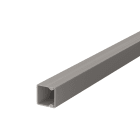 OBO BETTERMANN - Canale portacavi parete base preforata 20x20x2000 Polivinilcloruro grigio pietra RAL 7030 WD20020GR.