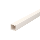 OBO BETTERMANN - Canale portacavi parete con base preforata 20x20x2000 Polivinilcloruro bianco crema RAL 9001.