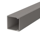 OBO BETTERMANN - Canale portacavi parete base preforata 40x40x2000 Polivinilcloruro grigio pietra RAL 7030 WD40040GR.