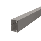 OBO BETTERMANN - Canale portacavi parete base preforata 40x60x2000 Polivinilcloruro grigio pietra RAL 7030 WD-K40060GR.