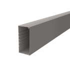 OBO BETTERMANN - Canale portacavi parete base preforata 80x170x2000 Polivinilcloruro grigio pietra RAL 7030 WD80170GR.